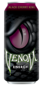 Venom® Black Cherry Kiwi Flavored Energy Drink